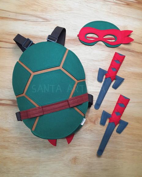 Kit Tartaruga Ninja Rafael/ Infantil