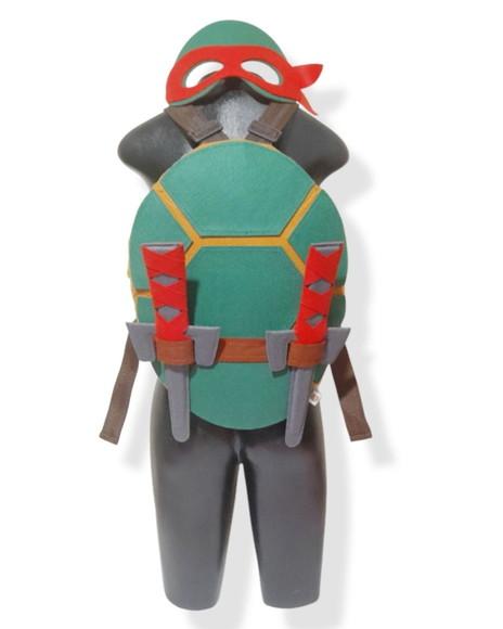 Kit Tartaruga Ninja Rafael/adulto