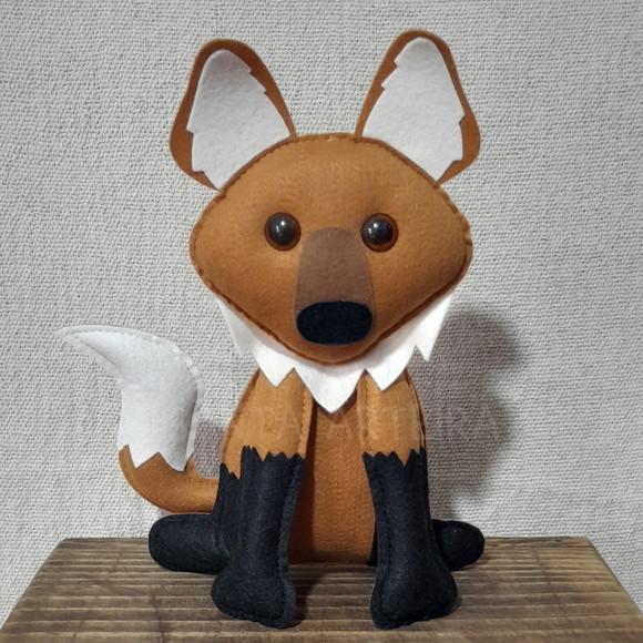 Lobo-guará em Feltro