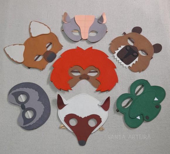 Máscaras Animais da Fauna Brasileira/unidade
