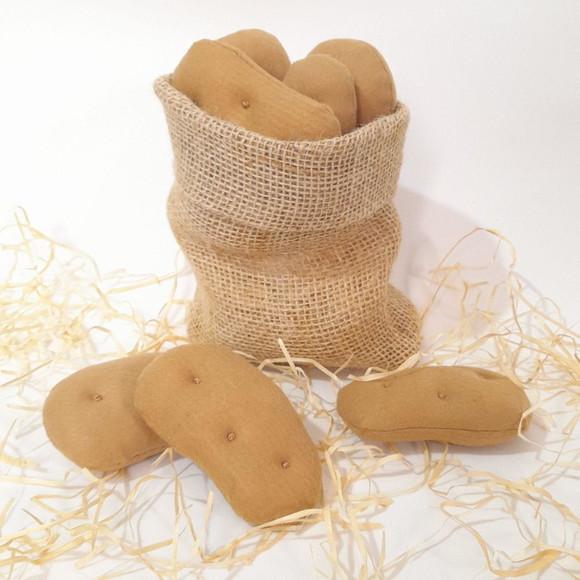 Saco de Batatas em Feltro