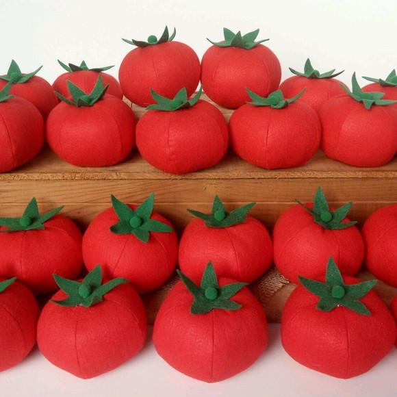 Tomates em Feltro