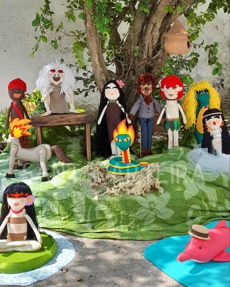 Turma do Folclore/ 10 Bonecos