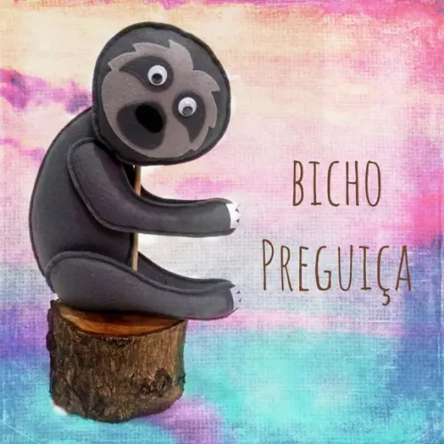 Bicho-preguiça em Feltro