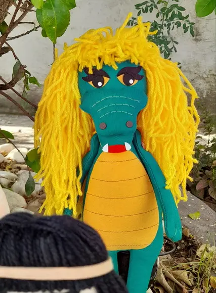 Boneca Cuca de Pano