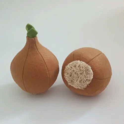 Cebolas de Feltro/ 2 Unidades.
