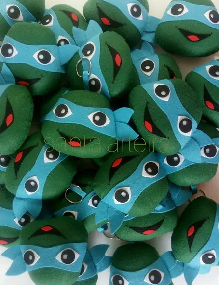 Chaveiro Tartaruga Ninja
