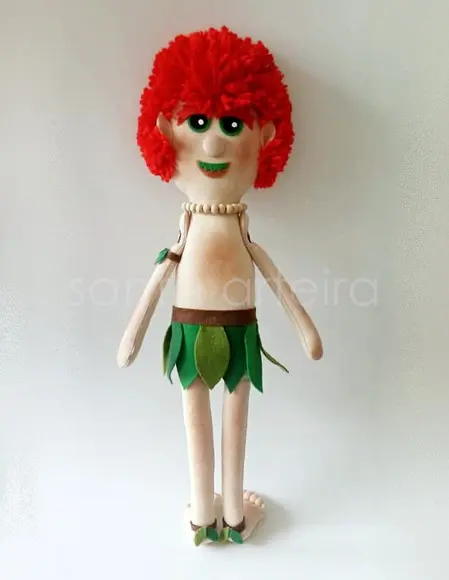 Curupira de Pano/folclore