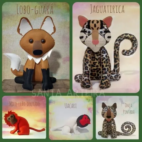 Kit Animais da Fauna Brasileira