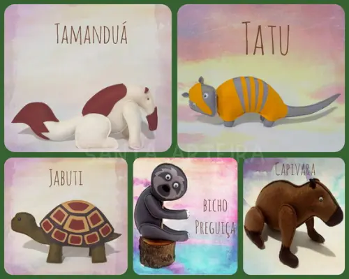 Kit Animais da Fauna Brasileira
