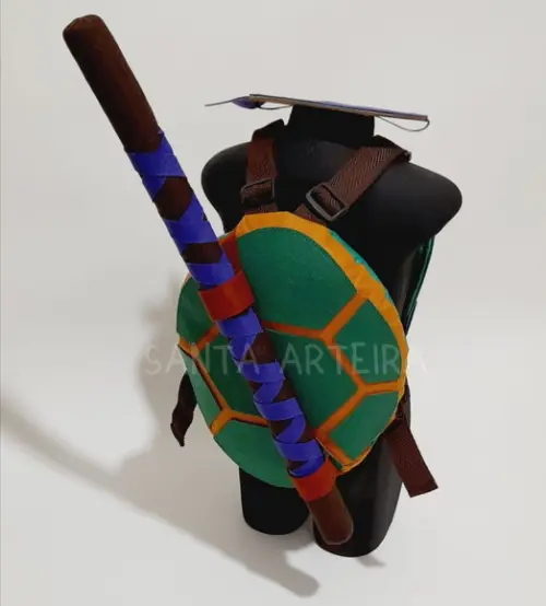 Kit Tartaruga Ninja Donatello/ Bebês até 3 Anos