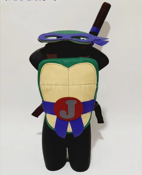 Kit Tartaruga Ninja Donatello/ Bebês até 3 Anos