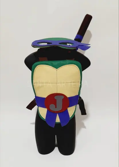Kit Tartaruga Ninja Donatello/adulto