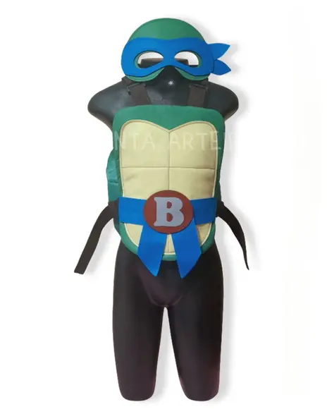 Kit Tartaruga Ninja Leonardo com 1 Espada/ Infantil
