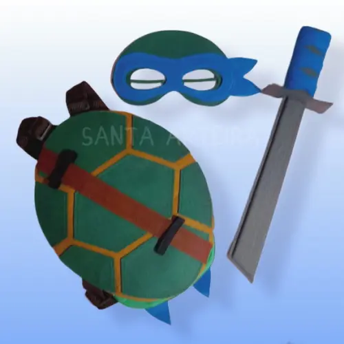 Kit Tartaruga Ninja Leonardo/ Bebês