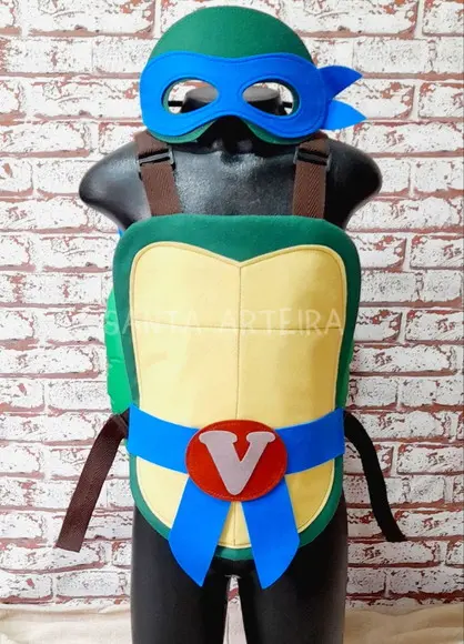 Kit Tartaruga Ninja Leonardo/adulto