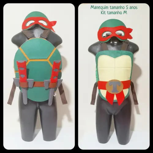 Kit Tartaruga Ninja Rafael/ Infantil