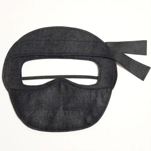 Máscara Ninja em Feltro