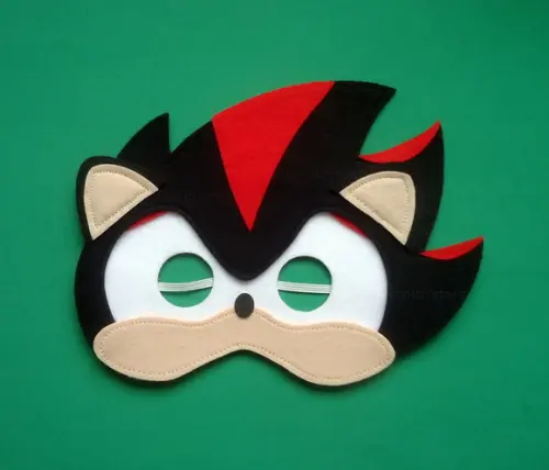 Máscara Sonic ou Shadow/lembrancinhas