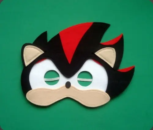 Máscara Sonic ou Shadow/unidade