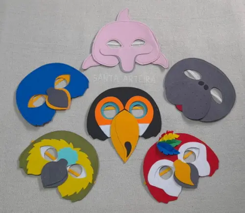 Máscaras Animais da Fauna Brasileira/unidade