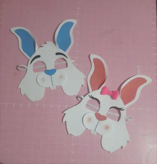 Máscaras Coelhos