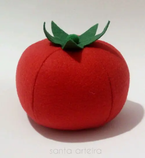 Tomates em Feltro