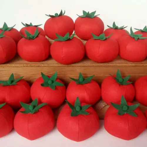 Tomates em Feltro