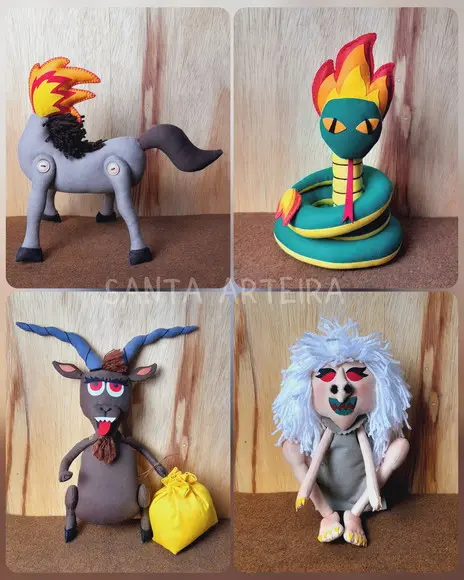 Turma do Folclore/ 10 Bonecos