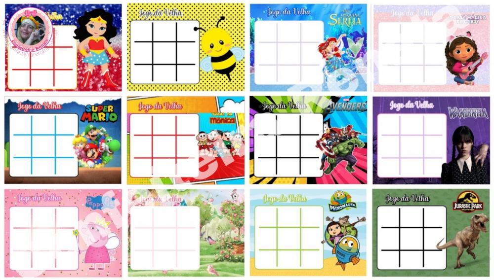 Lembrancinha Jogo da Velha