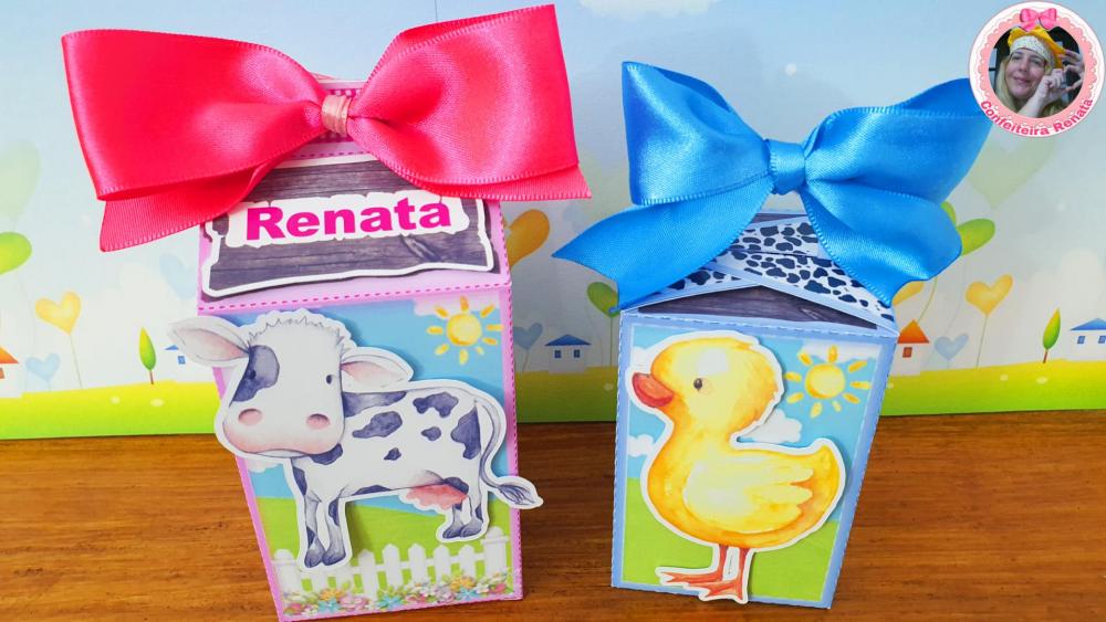 Arquivo de Corte Fazendinha Aquarela