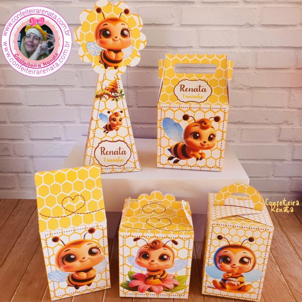 Arquivo de corte Abelhinha em Studio, pdf e png