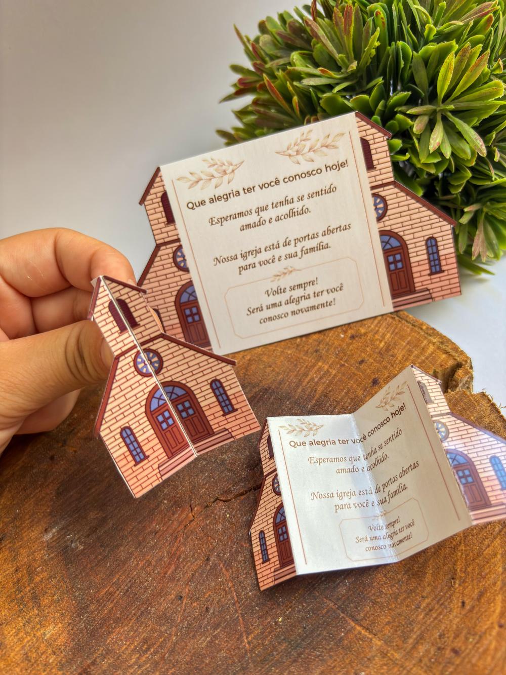 Cartão para Retrovisor Cartão de Visita Cristão para Retroviso