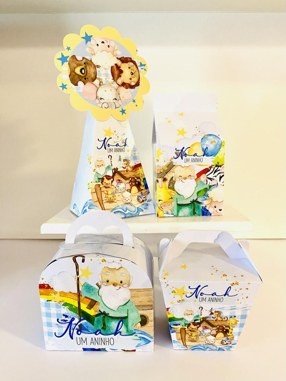 Arquivo de Corte Arca de Noé em PDF e Studio