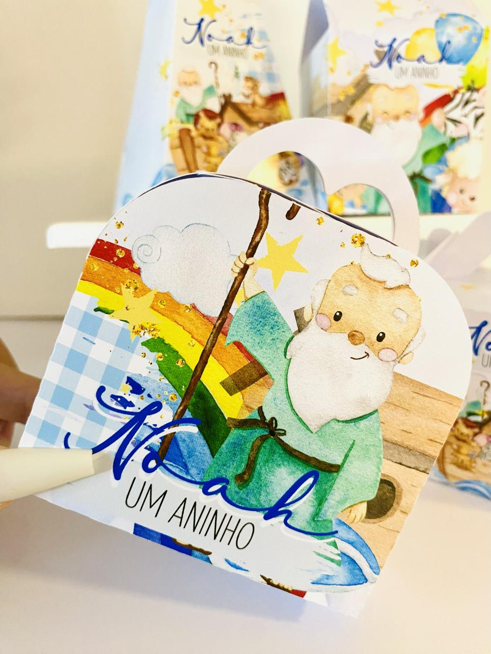 Arquivo de Corte Arca de Noé em PDF e Studio