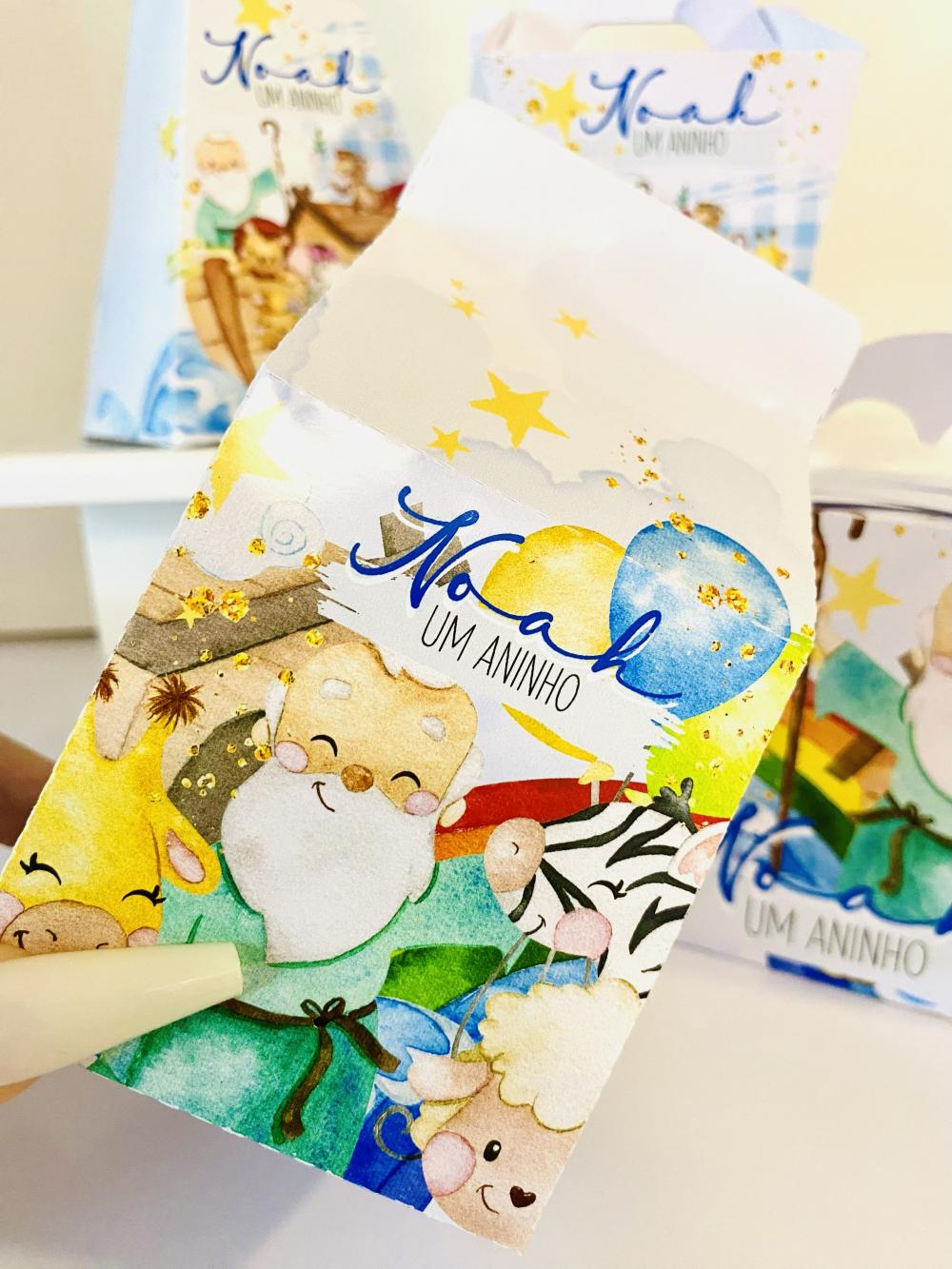 Arquivo de Corte Arca de Noé em PDF e Studio