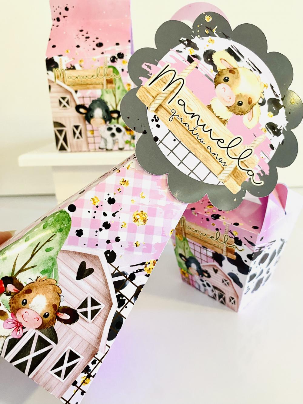 Arquivo de corte Fazendinha Menina em Studio e PDF