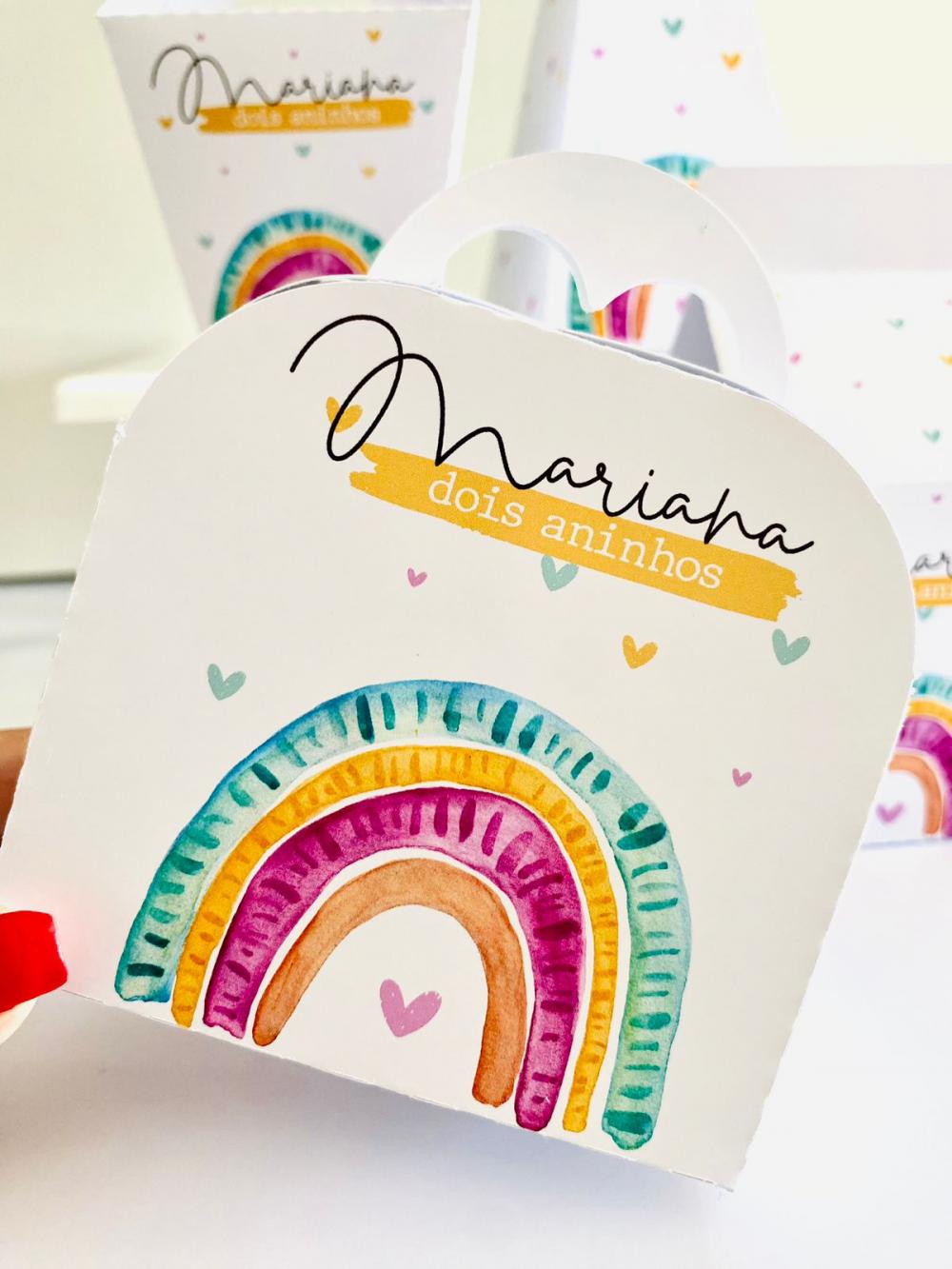 Arquivo de Corte Arco-Íris em PDF e Studio