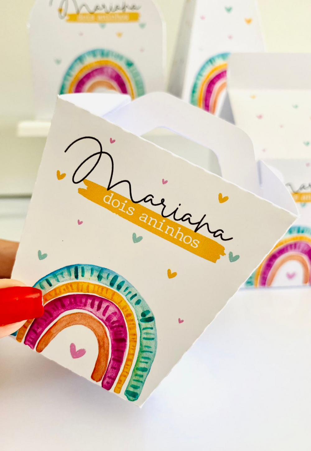 Arquivo de Corte Arco-Íris em PDF e Studio