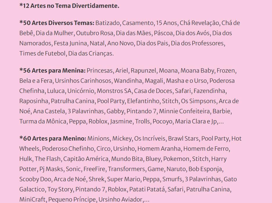 Modelo 1 – Vários Temas Porta 1 Donuts Arquivo Digital em PDF 