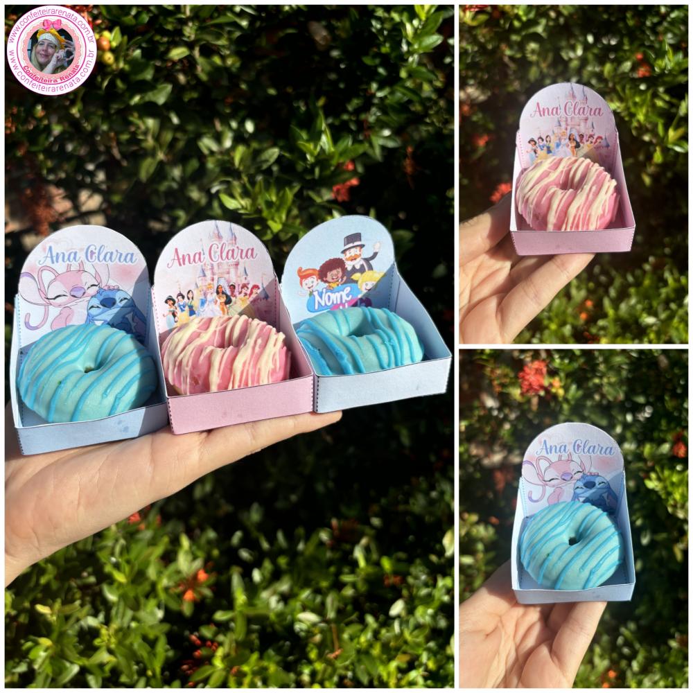 Modelo 2 – Vários Temas Porta 1 Donuts Arquivo Digital em PDF 