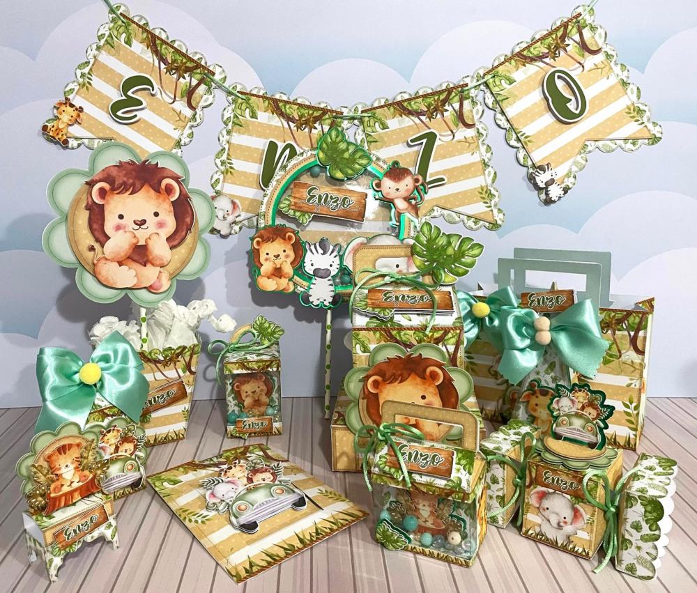 Arquivo de Corte Safari Menino em Studio e PDF