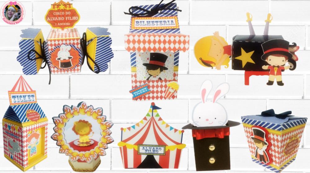 Arquivo de Corte Circo Menino em Studio e PDF