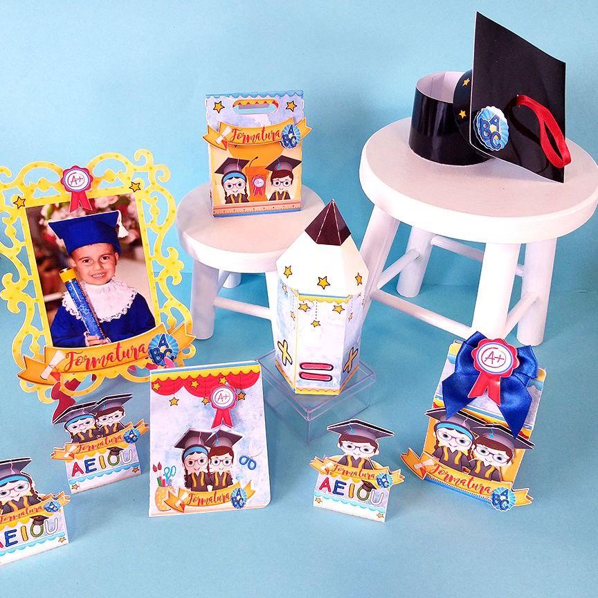 Arquivo de Corte Formatura ABC em Studio e PDF