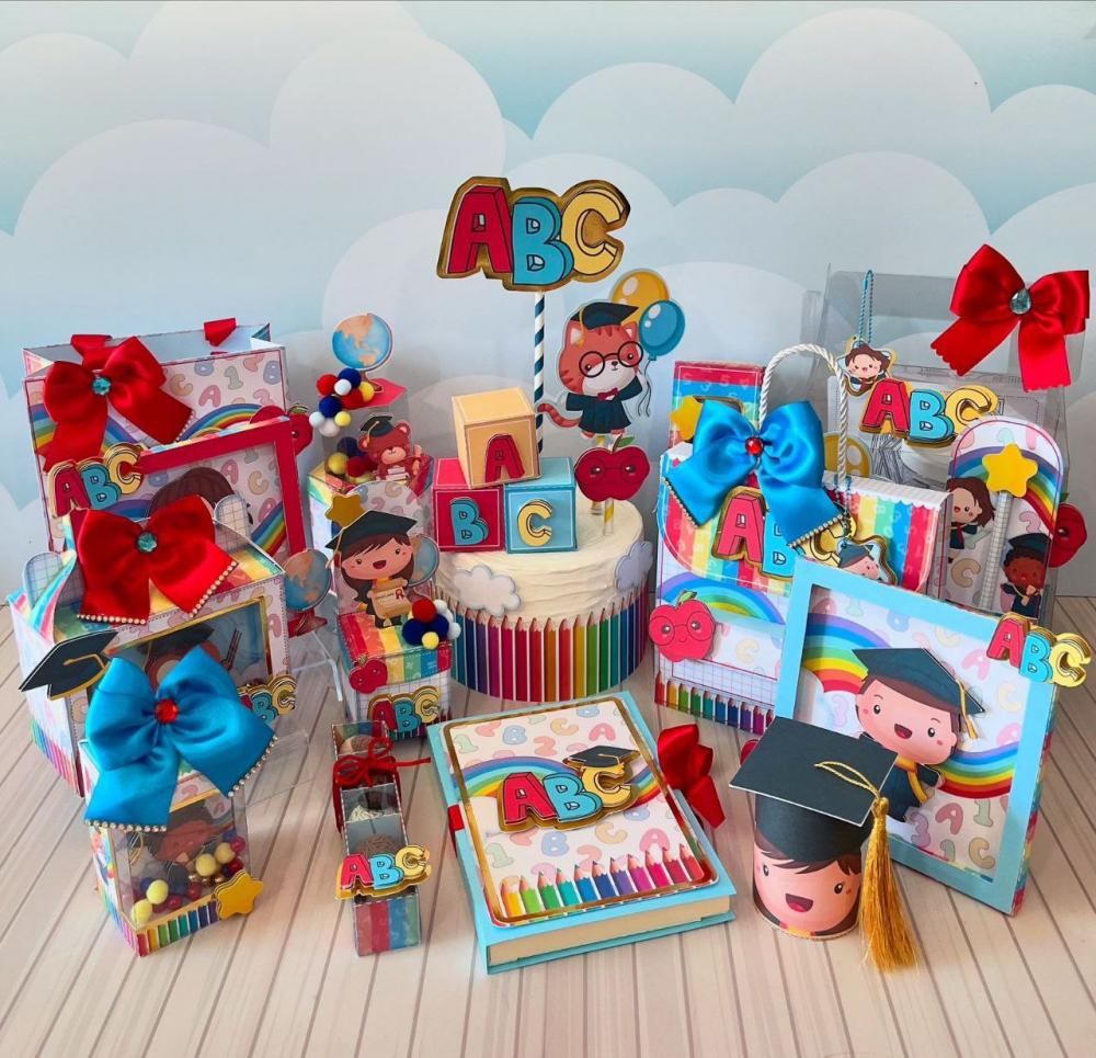 Arquivo de Corte Formatura ABC em Studio e PDF