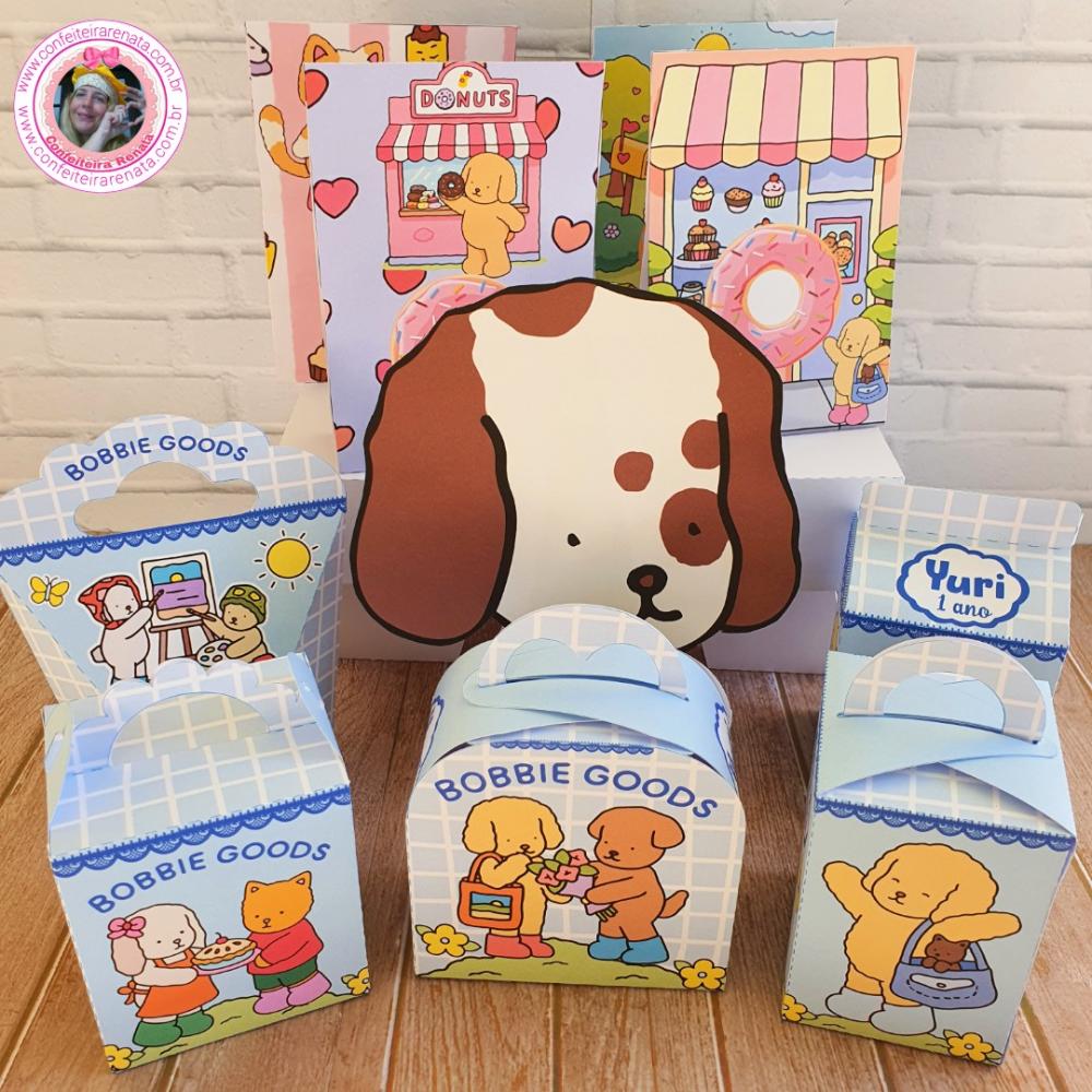 Arquivo de Corte Bobbie Goods Menino em Studio, PNG e PDF