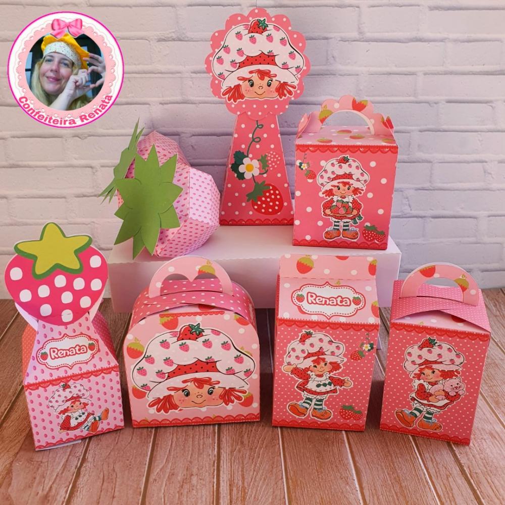 Arquivo de Corte Moranguinho em Studio, PNG e PDF