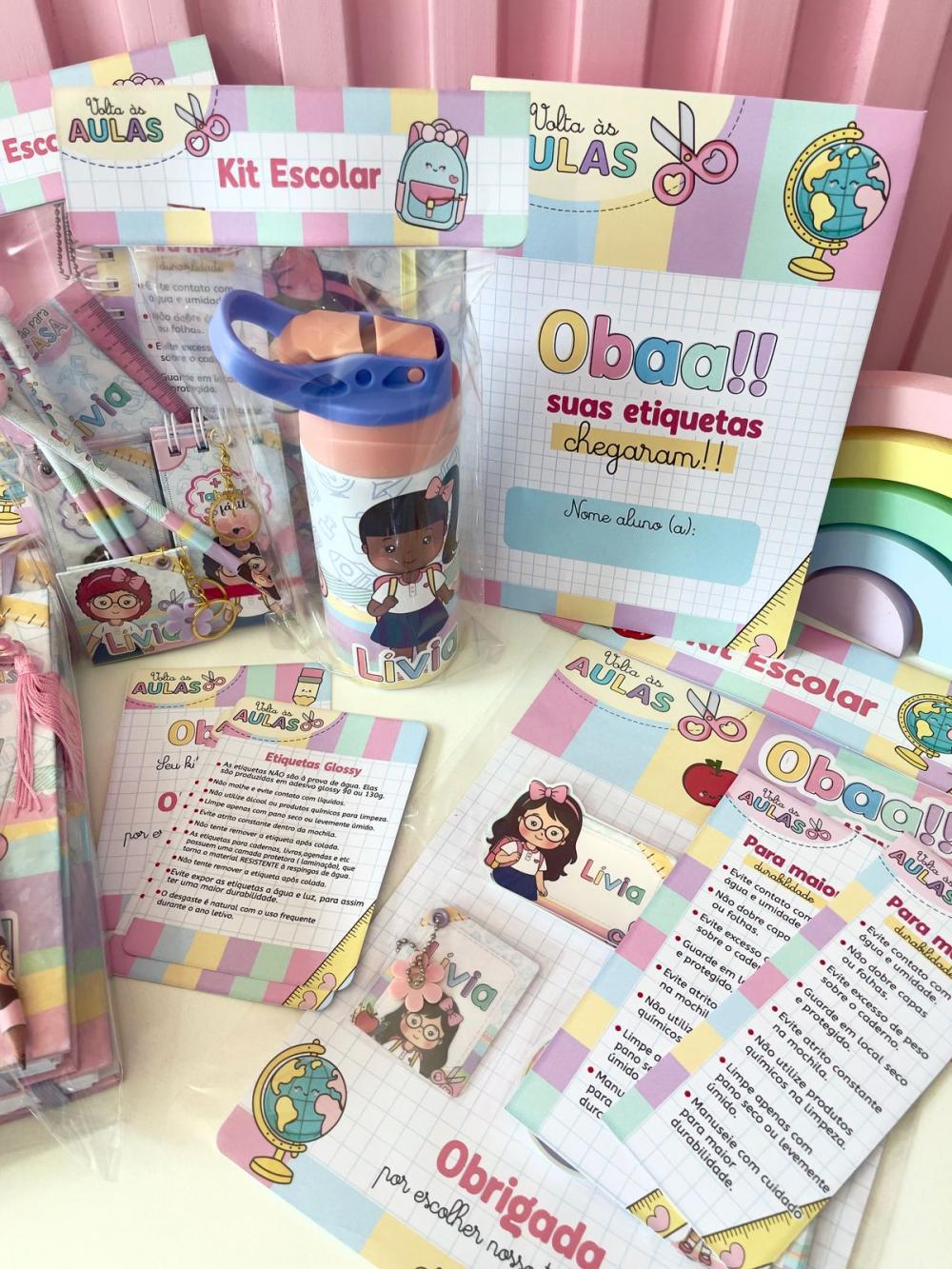 Arquivo de Corte Volta às Aulas em PDF e Studio