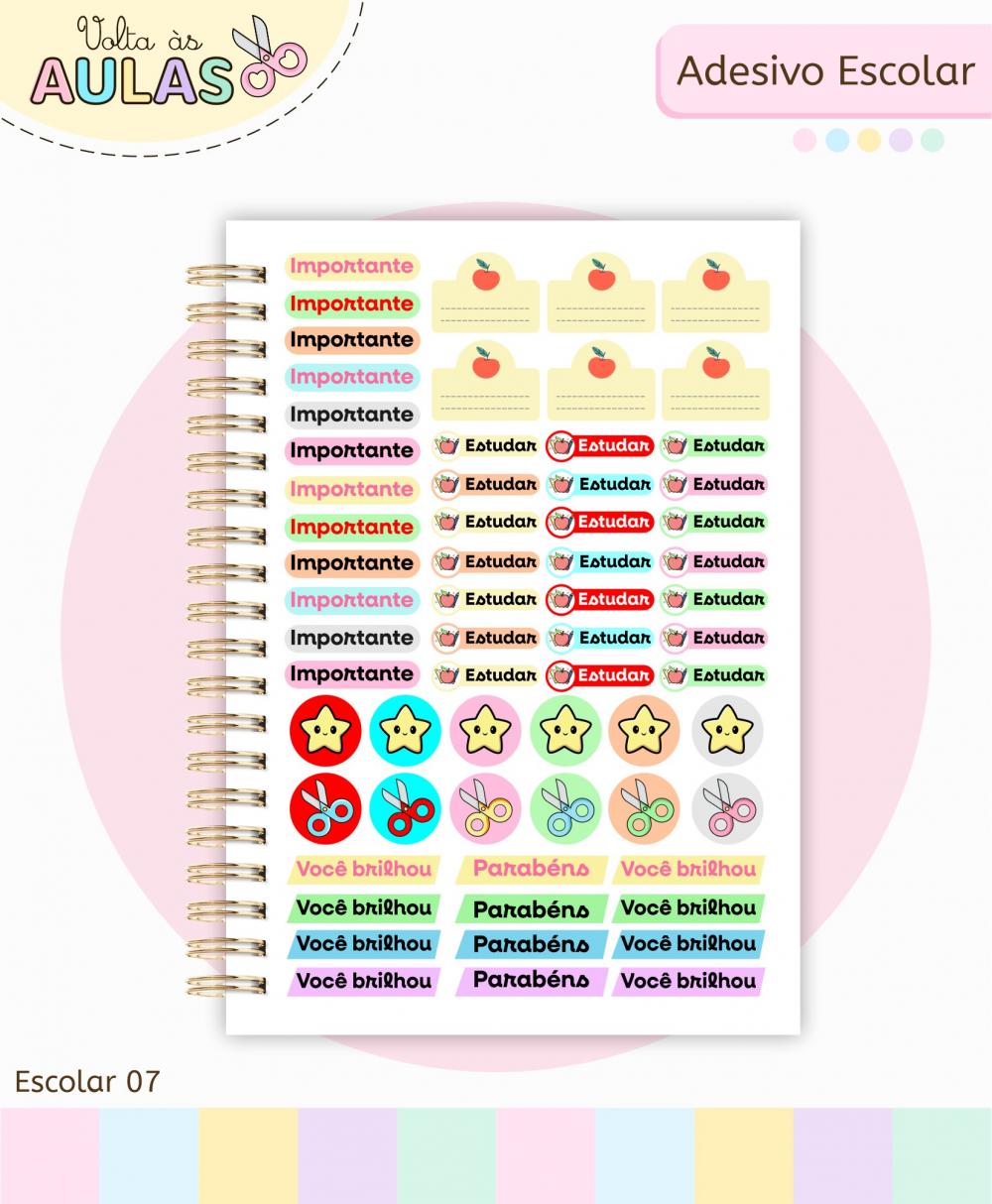 Arquivo de Corte Volta às Aulas em PDF e Studio