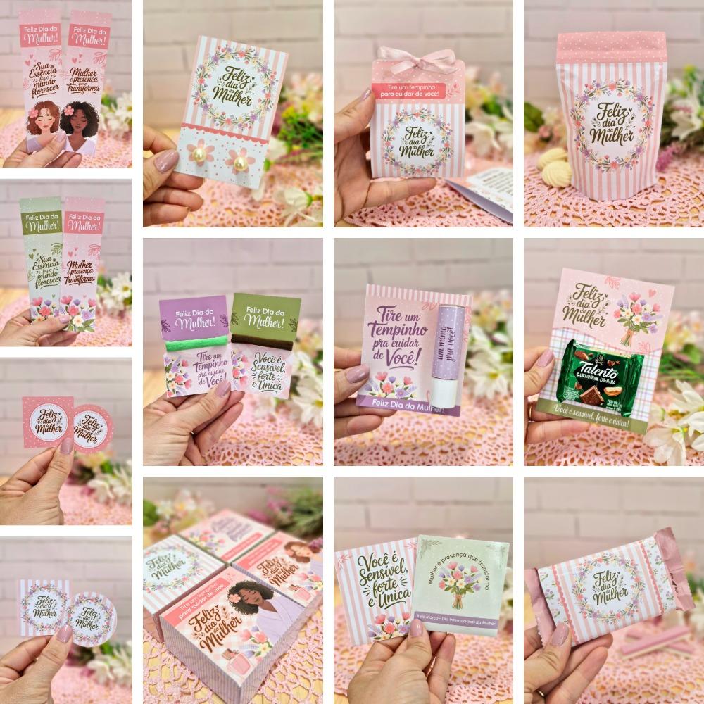 Arquivo de Corte Dia das Mulheres em PNG e PDF